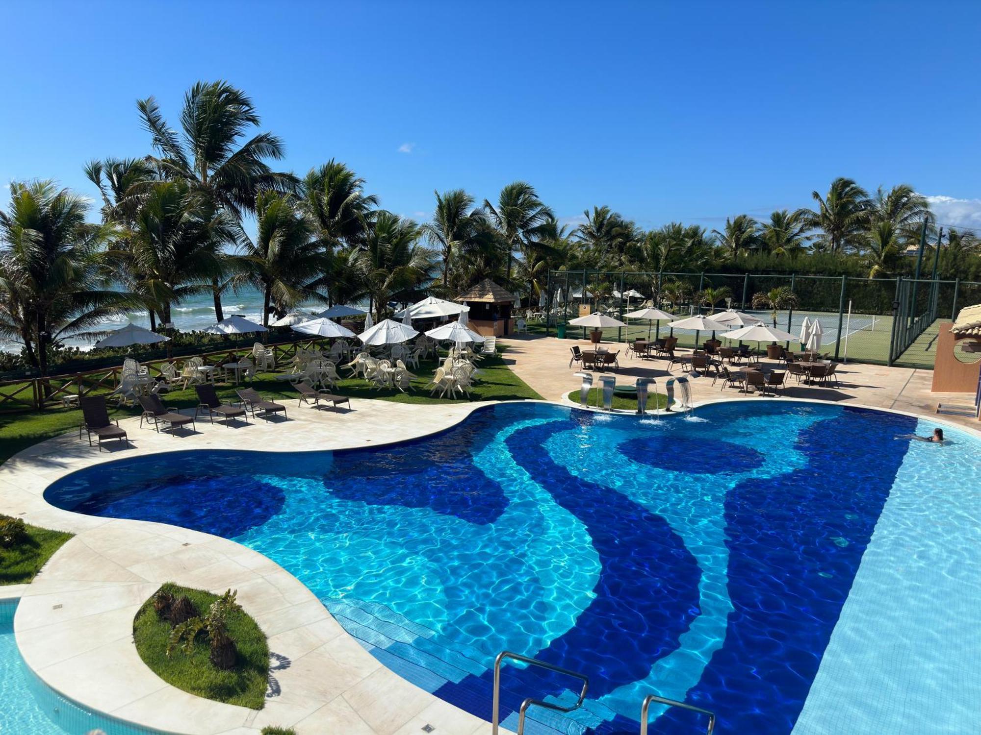 Flat Guarajuba 4 Quartos Terreo A Beira Mar - Pe Na Areia - Governanca Com Arrumadeira E Wi Fi Inclusos Camassari エクステリア 写真